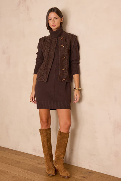Picture of ROXA WOOL TURTLENECK DRESS